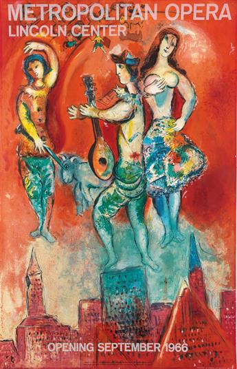 MARC CHAGALL (after) Carmen
